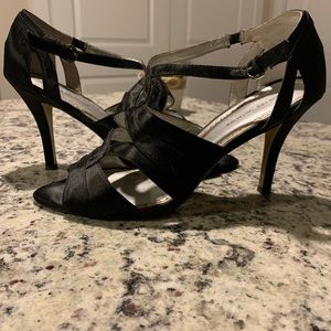 Adrienne Vittadini Satin Sandal